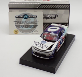 ** Damaged See Pictures ** Mike Wallace Autographed / Red Paint Pen 2020 Market Scan 1:24 Nascar Diecast ** Damaged See Pictures ** Mike Wallace Autographed / Red Paint Pen 2020 Market Scan 1:24 Nascar Diecast
