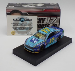 ** Damaged See Pictures ** Ricky Stenhouse Autographed W/ Yellow Paint Pen 2018 Fifth Third Bank 1:24 Nascar Diecast ** Damaged See Pictures ** Ricky Stenhouse Autographed W/ Yellow Paint Pen 2018 Fifth Third Bank 1:24 Nascar Diecast 