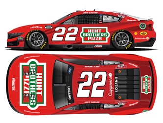 *Preorder* Joey Logano 2024 Hunt Brothers Pizza Red 1:64 Nascar Diecast Joey Logano, Nascar Diecast, 2024 Nascar Diecast, 1:64 Scale Diecast,